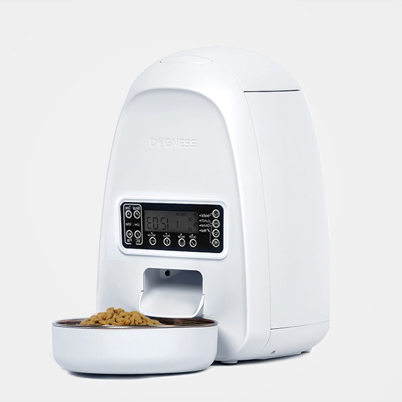 Distributeur automatique intelligent de nourriture pour chats et chiens à dosage programmé