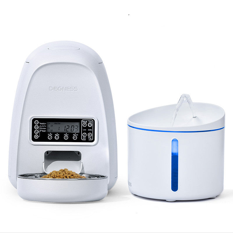 Distributeur automatique intelligent de nourriture pour chats et chiens à dosage programmé