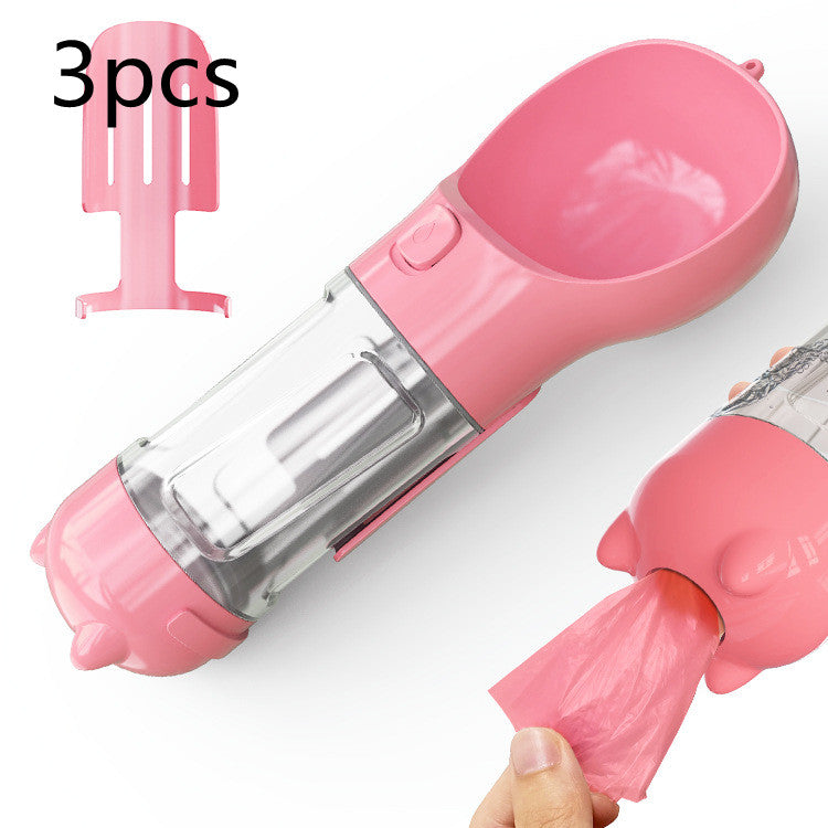 Bouteille d'eau portable 3-en-1