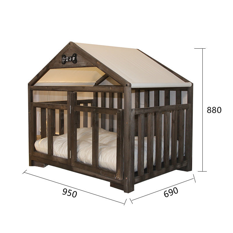 Niche pour chien universelle quatre saisons, amovible et lavable