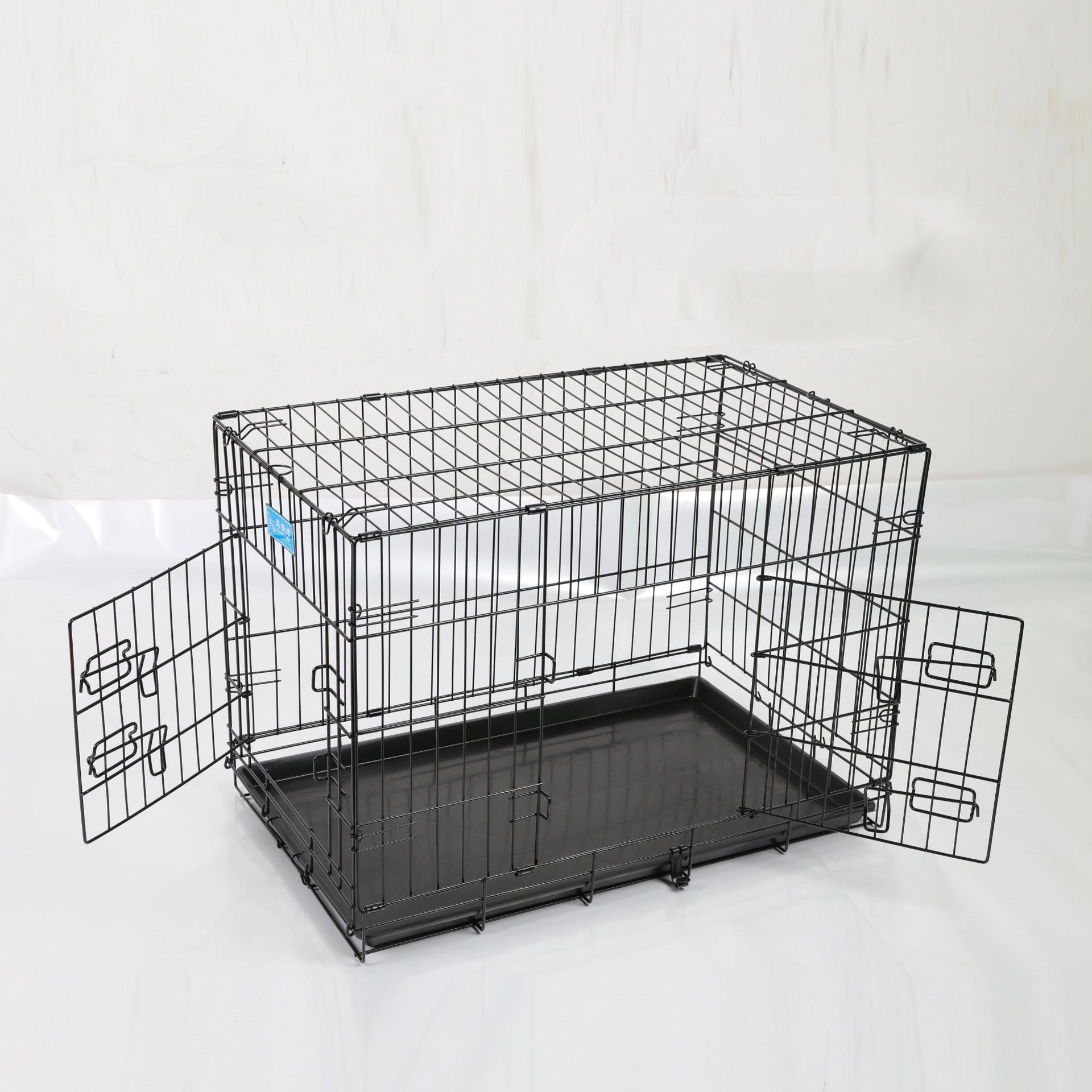 Cage pliable en fil de fer pour grands animaux de compagnie (chat, labrador)
