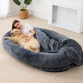 Grand Lit pour Chien Doux et Moelleux pour Humains