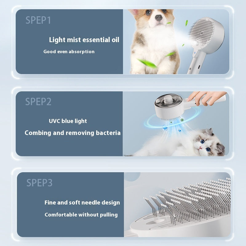 Brosse dépilatoire pour animaux de compagnie