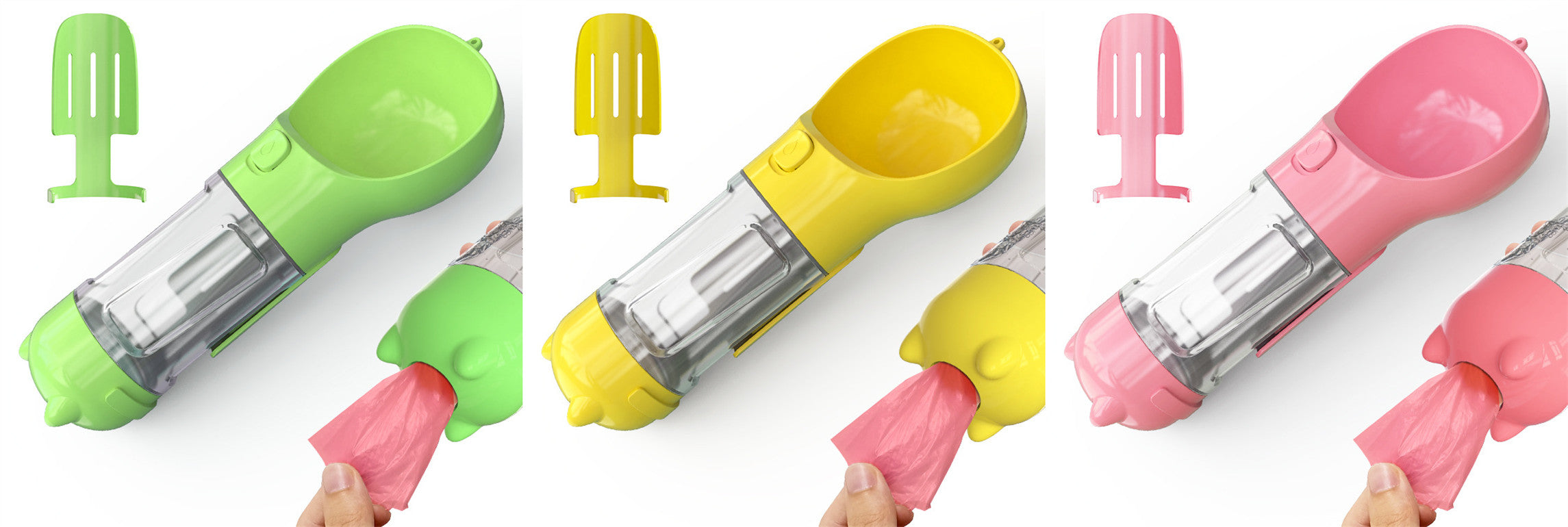 Bouteille d'eau portable 3-en-1