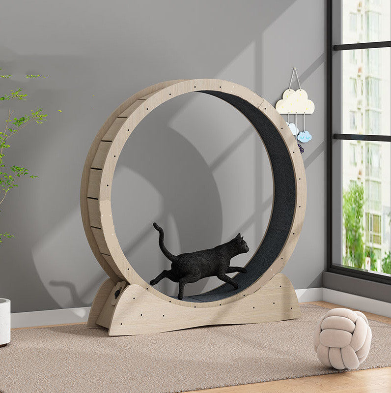 Rouleau de tapis roulant silencieux pour chat, grand, pour l'exercice de perte de poids