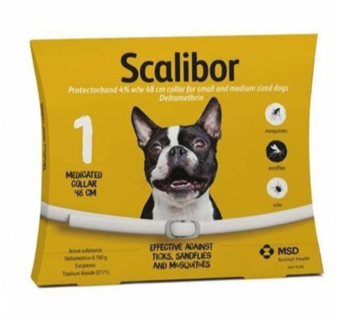 Collier anti-puces et vermifuge pour chien/chat
